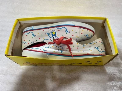 Vtg. 1986 SPUDS MACKENZIE Party Animal ANHEUSER BUSCH Shoes Womens Size 8.5M - Image 1 of 4