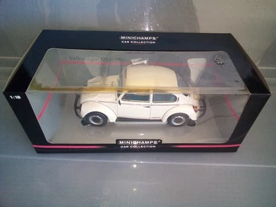 Volkswagen Coccinelle 1200 Jeans Bug 1983 Minichamps 1:18 RARE. - Photo 1/4