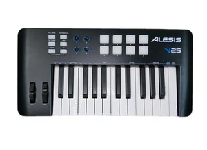 Alesis V25 MkII 25-Key USB-MIDI Keyboard Controller w/ 4 Knobs and 8 Pads - Picture 1 of 7