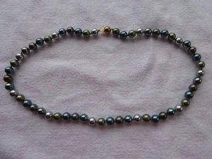 Rita Pfeffinger Südsee Muschelkern Perlenkette - Bild 1 von 2