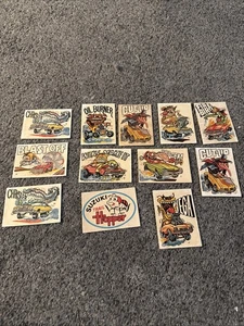 Group Lot of 12 Donruss - Odd Rods Stickers - Vintage 1970's Trading Card - Picture 1 of 9