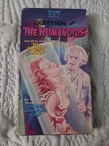Super RARE Queasy Art Presents: The Creation of The Humanoids VHS - Bild 1 von 6