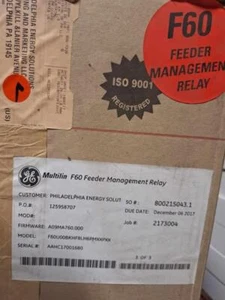 NEW-NO-BOX GE GENERAL ELECTRIC F60 Multilin Feeder Management Relay SKU 221546 - Picture 1 of 6