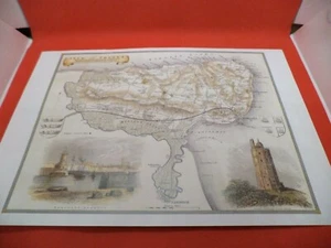 ramsgate broad ISLE OF THANET new art print repro ANTIQUE COUNTY MAP moule 1800s - Picture 1 of 2