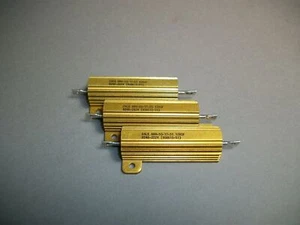 Lot of 3 Dale ARH-50-17-51 Resistors 12Ω 50 watt 1% HiRel Flight Units - New - Picture 1 of 5