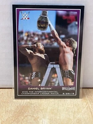 2015 Topps WWE Road to WrestleMania Daniel Bryan #103 - Image 1 of 2