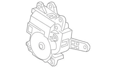 Genuine GM 2013-2017 Cadillac CTS Temperature Valve Actuator Assembly 22799392 - Image 1 of 4