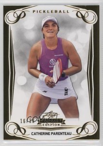 2023 Leaf Pickleball Premier Edition Gold Foil /30 Catherine Parenteau #2