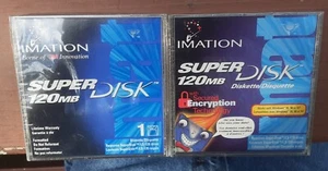 2 Pack 3M Innovation Imation LS-120 SuperDisk 120MB NEW! SEALED! - Picture 1 of 1