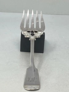 Beautiful Antique Victorian Silver Plated Serving Fork - Picture 1 of 5