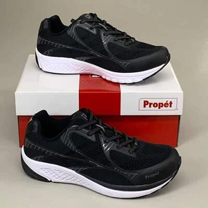 PROPET One LT Sneaker Ortholite Double Insole XX(5E) Men's SZ 11.5 Black/Grey MA - Picture 1 of 11