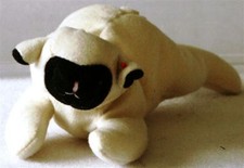 McD McDonald's Ty Teenie Beanie 1997 #3 CHOPS the LAMB - No PAPER Tag