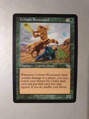 Centaur Rootcaster , MTG Judgement (2002), Common Green Creature NM - Image 1 of 2