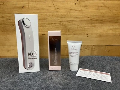 PAQUETE infusor ultrasónico JeNu Plus con gel de infusión y ácido hialurónico A5 Foto 1 de 4