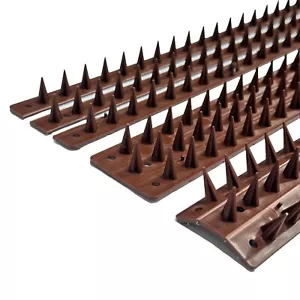 Fence Wall Security Spikes Bird Cat Intruder Burglar Deterrent Repellent Guard - Picture 1 of 61