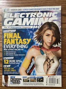 0014024069608 Electronic Gaming Monthly Magazine November 2003 Final Fantasy 172 - Picture 1 of 2