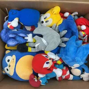 Lotto all'ingrosso peluche giocattolo Sonic il riccio nocche ombra blu rosso - Foto 1 di 7