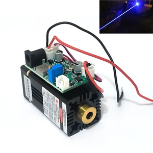 Industrial Dot 450nm 1000mW 12V Blue Focusable 1W Laser Diode Module w/ TTL - Picture 1 of 5