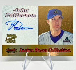 John Patterson 2000 Bowman's Best Locker Room Collection automático #LRCA17 - Imagen 1 de 3