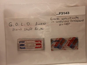 G.O.L.D. NUDO TRASERO AWARD SCOUT STUFF F3143 - Imagen 1 de 1