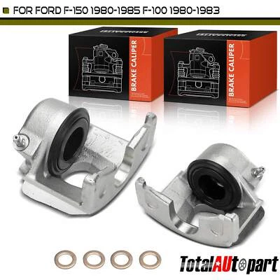 Pinza de freno delantera 2 piezas para Ford F-250 1980-1985 F-150 E-150 Econoline nueva Foto 1 de 4