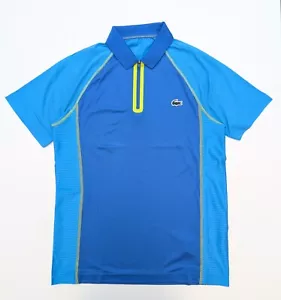 Polo de tenis/golf ultra seco azul Lacoste Sport para hombre - PVP £98 - Imagen 1 de 16