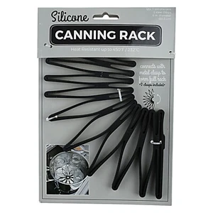 Silicone Canning Rack Schroeder & Tremayne 8 inch Diameter Heat Resistant - Picture 1 of 4