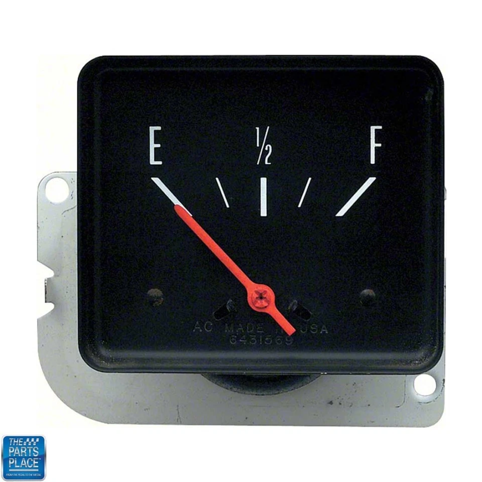 Medidor de combustible en tablero Nova/Chevy II 1969-74 sin medidor de consola  Foto 1 de 1