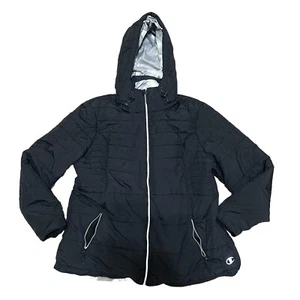 Abrigo Champion Puffer Hombre 2XL Exterior Luz Rendimiento Capucha Doble Pliegue Cálido CTRL - Imagen 1 de 21