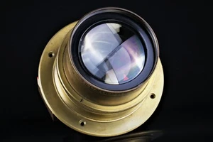 SOM BERTHIOT 602 Paris OLOR F.5,7 F=333 Messing Objektiv Brass Lens CE10844 - Picture 1 of 9