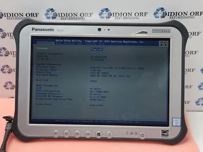 PANASONIC FZG1 i5 6300U 2.40GHz 8 GB RAM NO HDD/SSD  NO OS SKU 15570 - Image 1 of 4