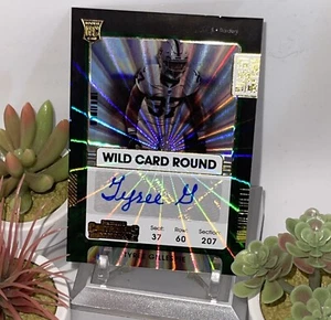 2021 Contenders Tyree Gillespie Auto Wild Card Round SSP RARE! HTF 🔥 Mint FS - Picture 1 of 2
