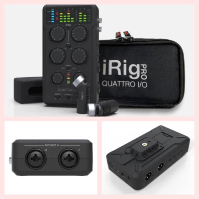 IK Multimedia Irig Pro Quattro I / O Portable audio MIDI interface 4 in / 2 out - Image 1 of 4