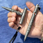Grey Black T-Type Pen Dual-Use Tactical Pen Window Broken Survival EDC Tools