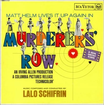 Murderers' Row Soundtrack Lalo Schifrin 1967 Dean Martin BRAND NEW - Image 1 of 3