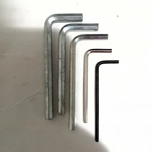 5-piece Imperial/SAE hex key set 3/32, 7/64, 1/8, 3/16, 7/32" - Picture 1 of 1