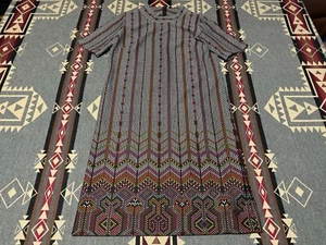 Mijul by Manning Womens Dress 50s 60s Psychedelic Cocktail Vtg BR - Picture 1 of 9