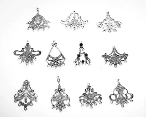 Varaitions Antiguo Tíbet Aleación de Plata Araña Dije Pendiente Collar Encontrar - Imagen 1 de 21