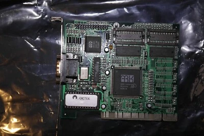 OCTEK ARK100PV 1MB DRAM PCI VGA video card FOR PARTS OR REPAIR - Image 1 of 2