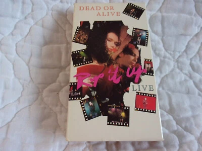 DEAD OR ALIVE RIP IT UP LIVE VHS IN CONCERT JAPAN 1987 GREATEST HITS PETE BURNS - Image 1 of 4