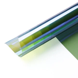 Chameleon Window Tint 76.9%VLT Car Auto Glass Sticker 99% UV Proof Window Film - Picture 1 of 8