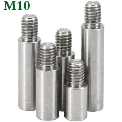 M10 Male Female 303 Stainless Steel Round Column Standoff Support Spacer Pillar