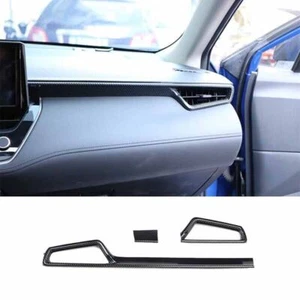 Vent Overlay For Toyota Corolla Cross 2023-24 Carbon Fiber Front Side Cover Trim - Picture 1 of 7