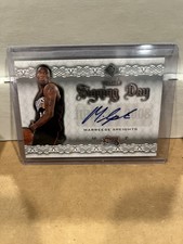 2008/09 SP Rookie Threads Marreese Speights Signed Auto Signing Day RC