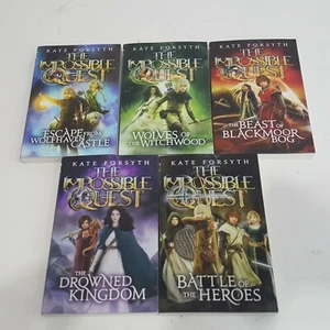 Lot of 5 The Impossible Quest Complete Series 1-5 Set of Books Kate Forsyth Read - Bild 1 von 5