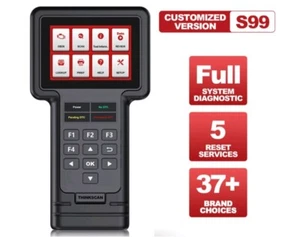 Thinkscan S99 ABS SRS Diagnostic Tool Car Full Engine OBD2 Scanner Code Reader - Picture 1 of 3