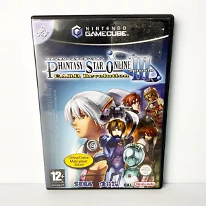 Phantasy Star Online Episodio III - SOLO ESTUCHE Y MANUAL - Nintendo Gamecube - Imagen 1 de 4
