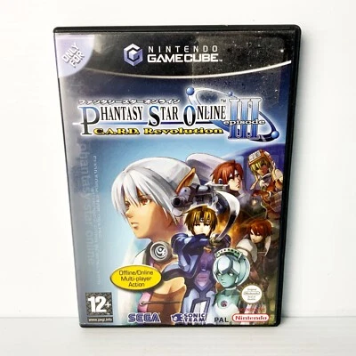 Phantasy Star Online Episode III - CASE & MANUAL ONLY - Nintendo Gamecube - Image 1 of 4