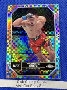2024 #179 Yadong Song Topps Chrome UFC X-Fractor - Picture 1 of 2