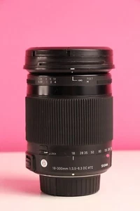 Sigma 18-300mm F/3.5-6.3 DC Contemporary Lens for Nikon F (Cropped) Cheap - Picture 1 of 7